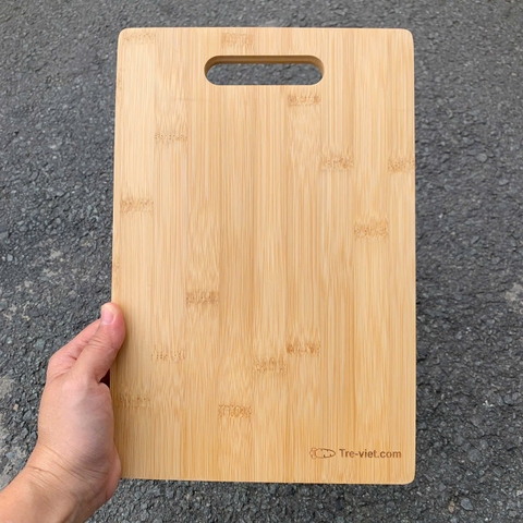 Thớt Tre Tròn Đẹp - Thớt Tre hình chữ nhật