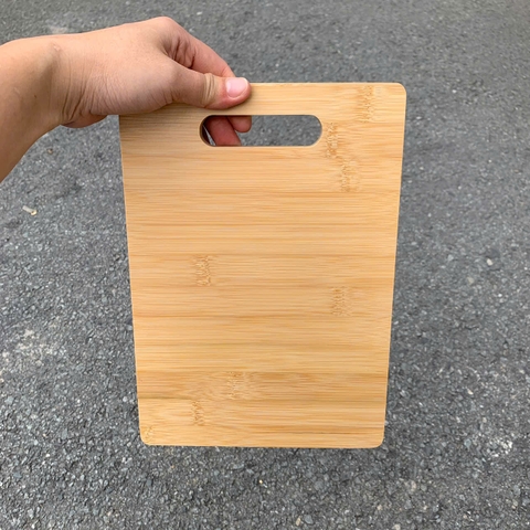 Thớt Tre Tròn Đẹp - Thớt Tre hình chữ nhật