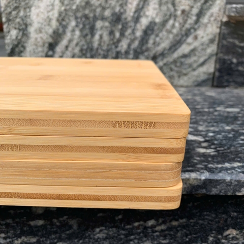 Thớt Tre Tròn Đẹp - Thớt Tre hình chữ nhật