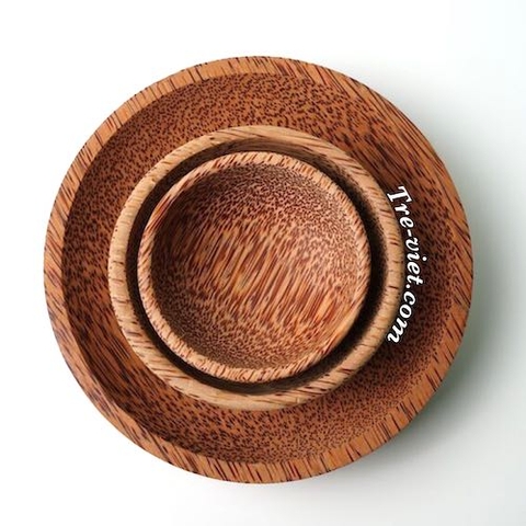 Chén gỗ dừa - Tô gỗ dừa - Coconut Wooden Bowl