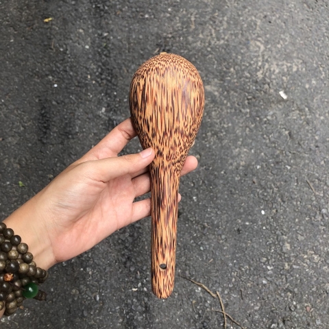 Vá cơm gỗ dừa - Muỗng xới cơm gỗ