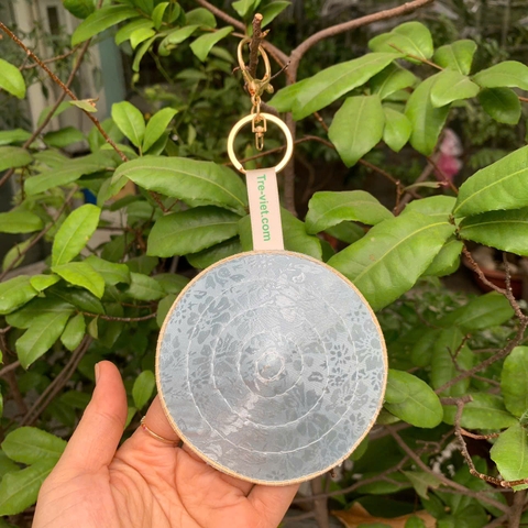 Móc khoá Nón Lá Lụa mini xinh xắn - Charm móc khoá làm quà tặng