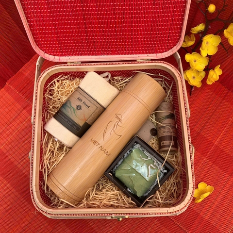 Set Quà Yên 3 - Quà tặng hàng Thủ Công Mỹ Nghệ cho đối tác nước ngoài