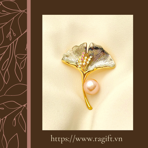 Cài áo cao cấp Ngọc trai –BR109