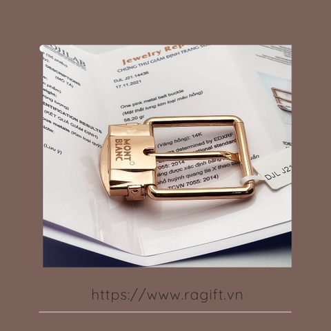 Mặt thắt lưng vàng cho Quý ông