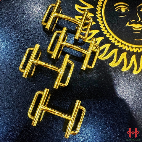 Mặt thắt lưng mạ vàng cho Quý ông