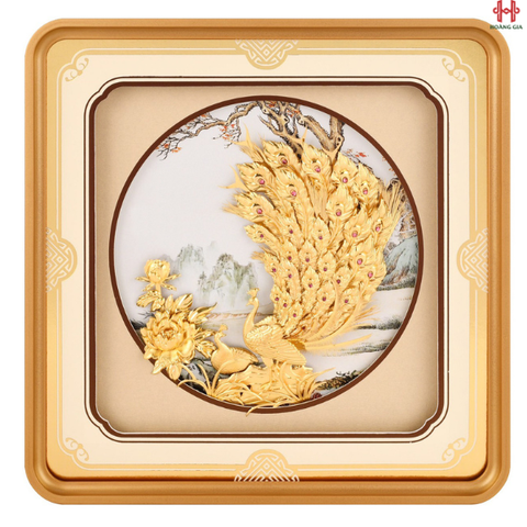 Tranh khổng tước