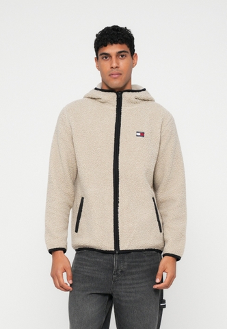 Áo Khoác Phao Chính Hãng - Tommy Hilfiger BADGE ZIP UNISEX Fleece jacket 