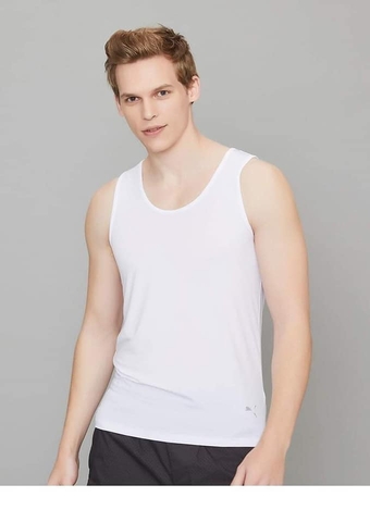 Áo Thể Thao - Puma 3 Lỗ Clima White - AMRRSI01