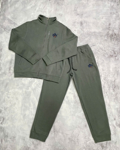 Bộ Thể Thao Chính Hãng - Puma Jeans Jogger ' Xanh Xám ' - BPM-808