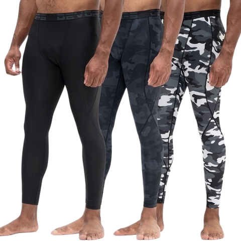 QUẦN DÀI CHÍNH HÃNG - DEVOPS Men's Compression Pants Athletic Leggings - B09XPWHWV6