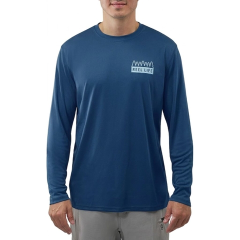 Áo Sweater Chính Hãng - Reel Life Men Sun Defender Long Sleeve UV T-Shirt 