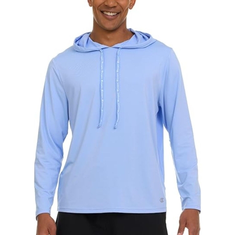 Áo Hoodie Chính Hãng - Champion UV-Protection Hoodie “Light Blue” - B0F7HYP217