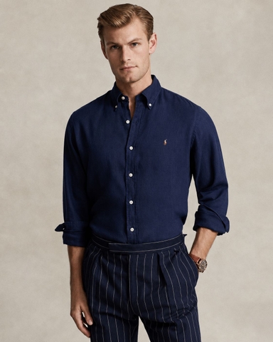 Áo Sơ Mi Chính Hãng - Polo Ralph Lauren Classic Fit ChamBray 