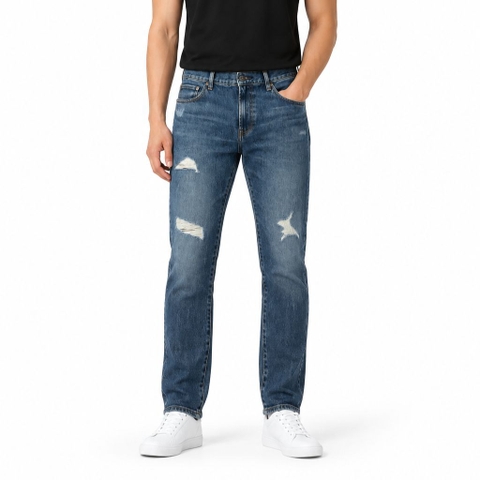 Quần Dài Chính Hãng - Uniqlo Men's Slim Fit Denim Jeans 
