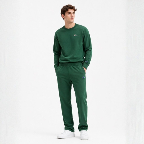 Bộ Thu Đông Chính Hãng - Champion Crewneck Sweatshirt & Sweatpants Set 