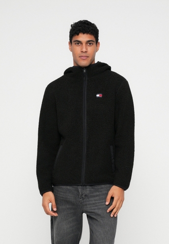 Áo Khoác Phao Chính Hãng - Tommy Hilfiger BADGE ZIP UNISEX Fleece jacket 