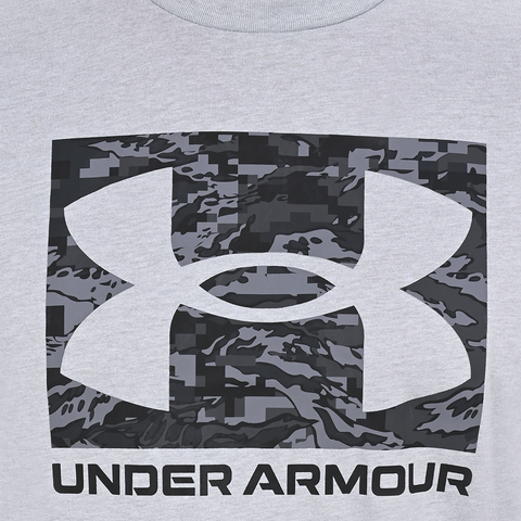 Áo Tshirts Chính Hãng - Under Armour Camiseta Treino Camo Boxed Logo - 1361673-011-G
