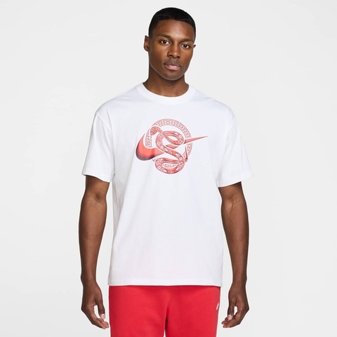 Áo Tshirts Chính Hãng - Nike Sportswear LNY Max90 White - HJ0602-100