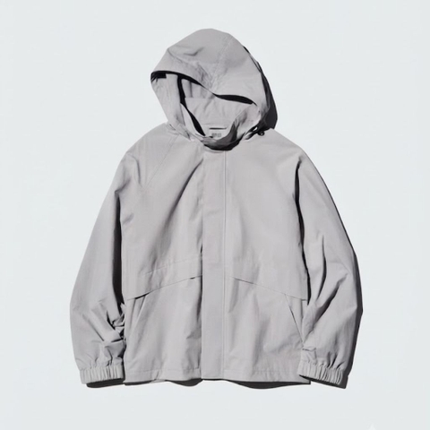 Áo Khoác Gió Chính Hãng - Uniqlo Windproof Stand Blouson 