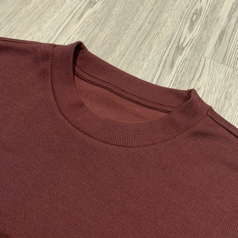 Áo Sweater Chính Hãng - Uniqlo Relaxed Fit Crew Neck Pullover Sweatshirt 