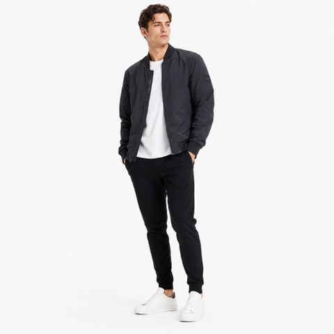 Áo Khoác Chính Hãng - Calvin Klein Men's Lightweight Bomber Jacket ‘Iron’ - C24037AZ-IRN