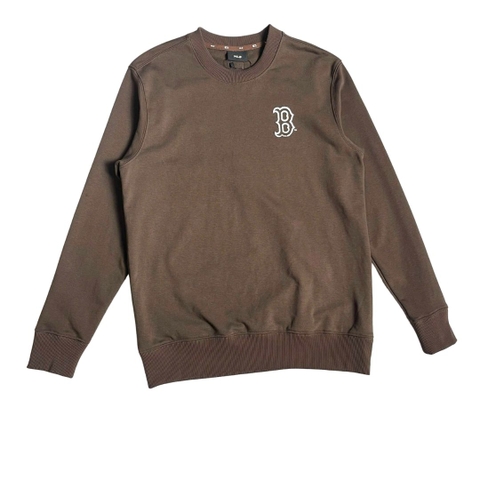 Áo Sweater Chính Hãng - Áo MLB Cube Mono Boston Red Sox 