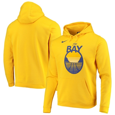 Áo Hoodie Chính Hãng - Nike The Bay Club Fleece Logo 'Yellow' - AV6533-728