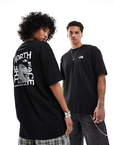 Áo TShirts Chính Hãng - The North Face Backprint Oversized T-shirts 