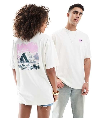 Áo TShirts Chính Hãng - The North Face Backprint Oversized T-shirts 