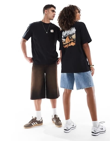 Áo TShirts Chính Hãng - The North Face Backprint Oversized T-shirts 