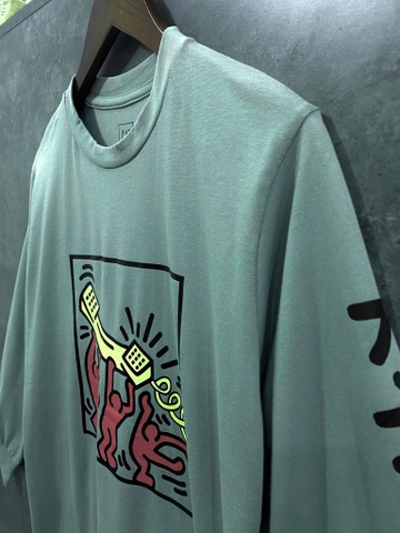 Áo Sweatshirts Chính Hãng - GAP Men's Keith Haring Graphic - 'Mint' - AGAP-400