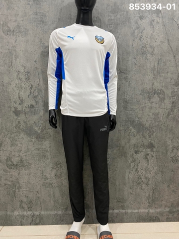 Quần Dài Chính Hãng - Puma Woven Logo/Text Pants 'Black' - 853934-01