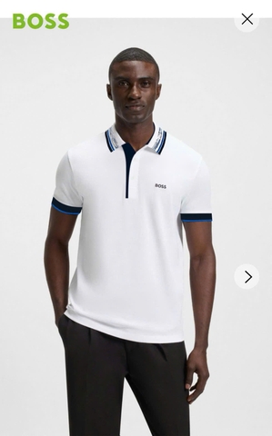 Áo Polo Chính Hãng - Hugo BOSS Paddy Polo ''White'' - 50426057-100