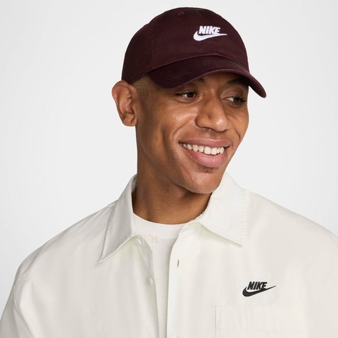 Phụ Kiện Chính Hãng - Mũ Nike Club Unstructured Futura Wash Cap 'Red' - FB5368-652