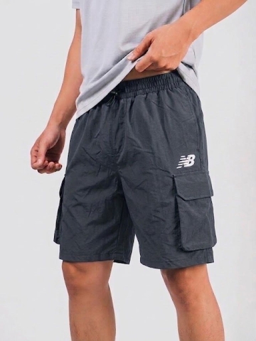Quần Shorts Chính Hãng - New Balance Lifestyle Cargo Shorts 'Dark Grey' - NB41628