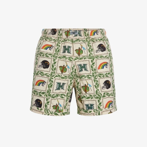 Quần Shorts Chính Hãng - SPECLO Men's Drawstring Waist All-Over Beach Shorts -  SPL0907-001