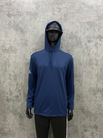 Áo Hoodie Chính Hãng - Adidas Smal Logo 'Blue' - HA451