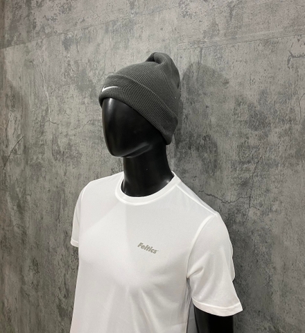 PHỤ KIỆN CHÍNH HÃNG - Mũ Len Nike Beanie 'Grey' - 309-060