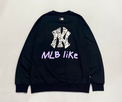 Áo Sweater Chính Hãng - MLB Unisex NY Yankee Like 'Black' - 3AMTB-010