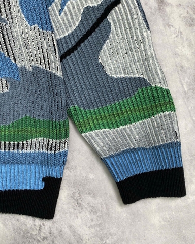Áo Sweater Chính Hãng - Áo Len Acmé De La Vie ADLV Landscape Artwork Knit - ADLV-010