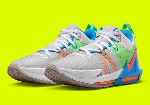 Giày Bóng Rổ Chính Hãng - Nike Lebron Witness 7 VII Grey For/Hyper Pink - DM1123-003