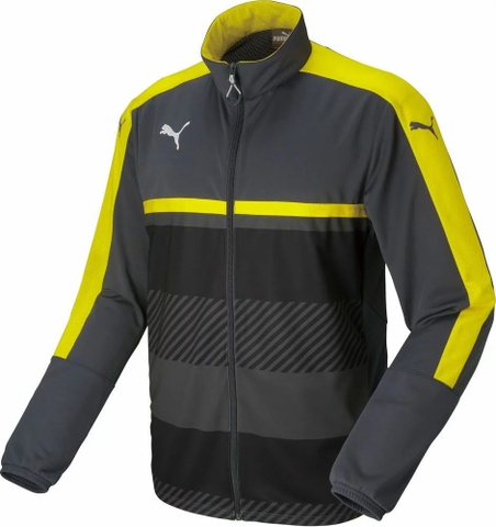 Áo khoác Chính Hãng - Puma Men's ''Grey/Yellow''- 654802-02