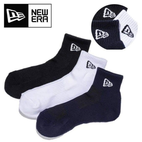 Phụ Kiện Chính Hãng - Tất Newera ANKLE SOCK Navy (3 đôi/pack) - 11531694-451