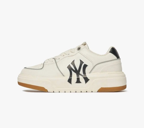 Giày Casual Chính Hãng - MLB Liner Basic New York Yankees 'White/Nude' - 3ASXCA12N-50IVS