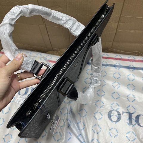 PHỤ KIỆN CHÍNH HÃNG - Túi Cặp Polo Business Briefcase Type Large Capacity Retro Printing Laptop Bag - PL380280