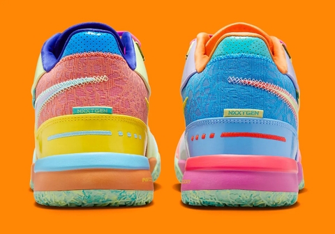 GIÀY BÓNG RỔ CHÍNH HÃNG - Nike Zoom LeBron NXXT Gen Ampd Mid Multi-Color - FZ7885-500