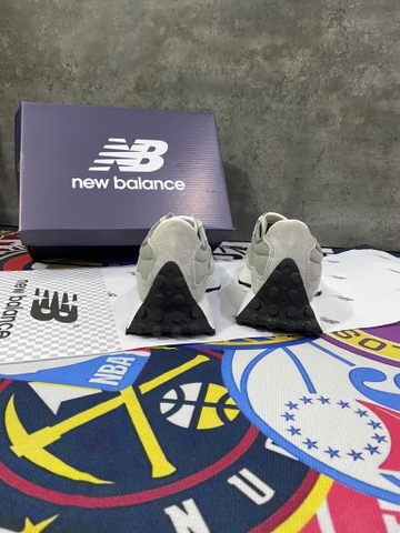 Giày Sneaker Chính Hãng - New Balance 327 Đế Đen 'Grey' - MS327KA1-X