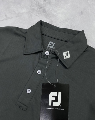 Áo Polo Chính Hãng - FootJoy Men's Stretch Solid Colour Golf 'Navy' - 91824-01