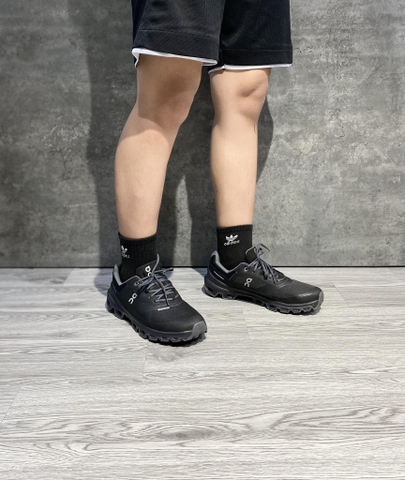 Giày Casual Chính Hãng - On Cloudventure Waterproof 3.0 Running 'Black' - 32.99253